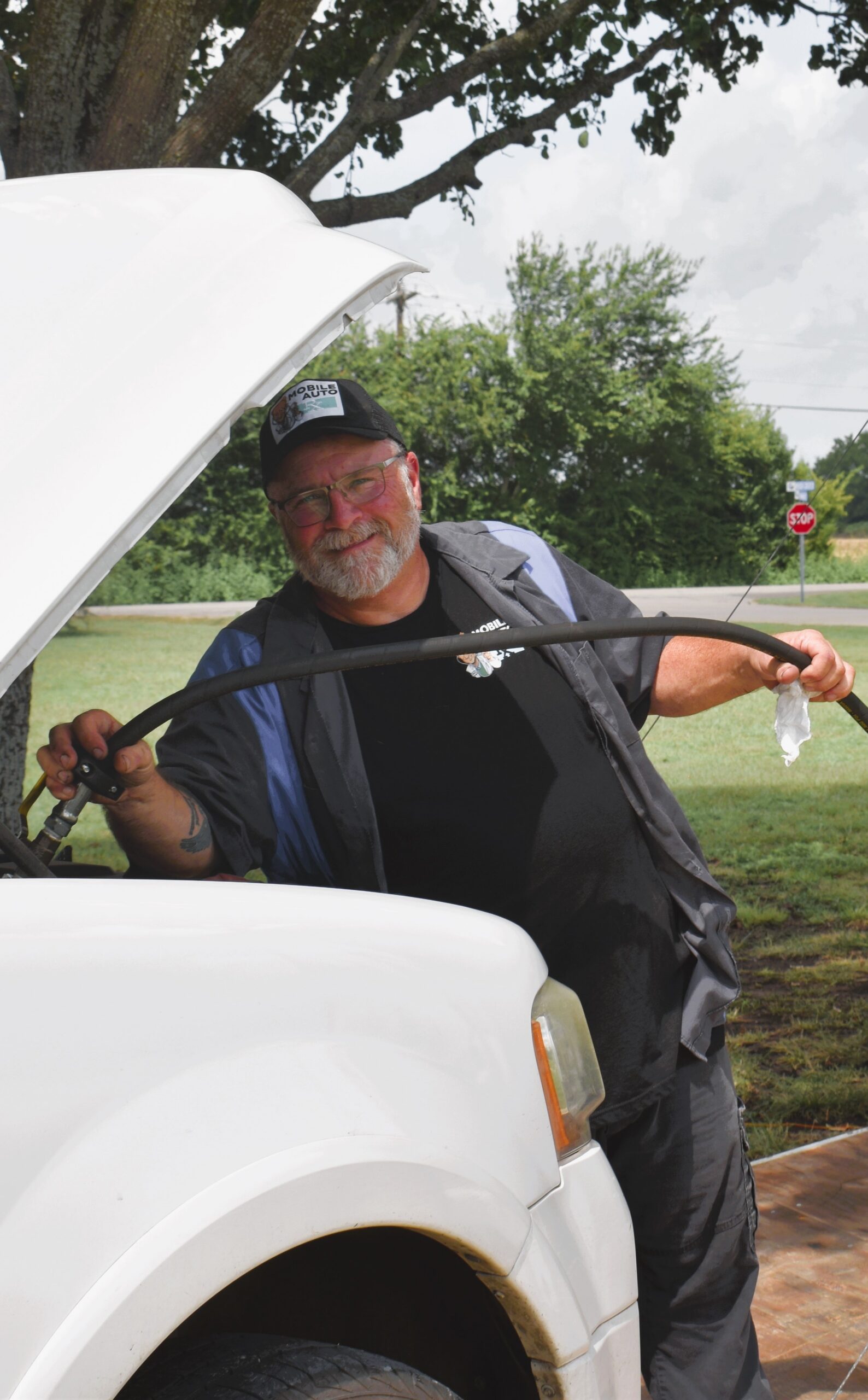 Brine working with Mobile Auto Rx equipment
